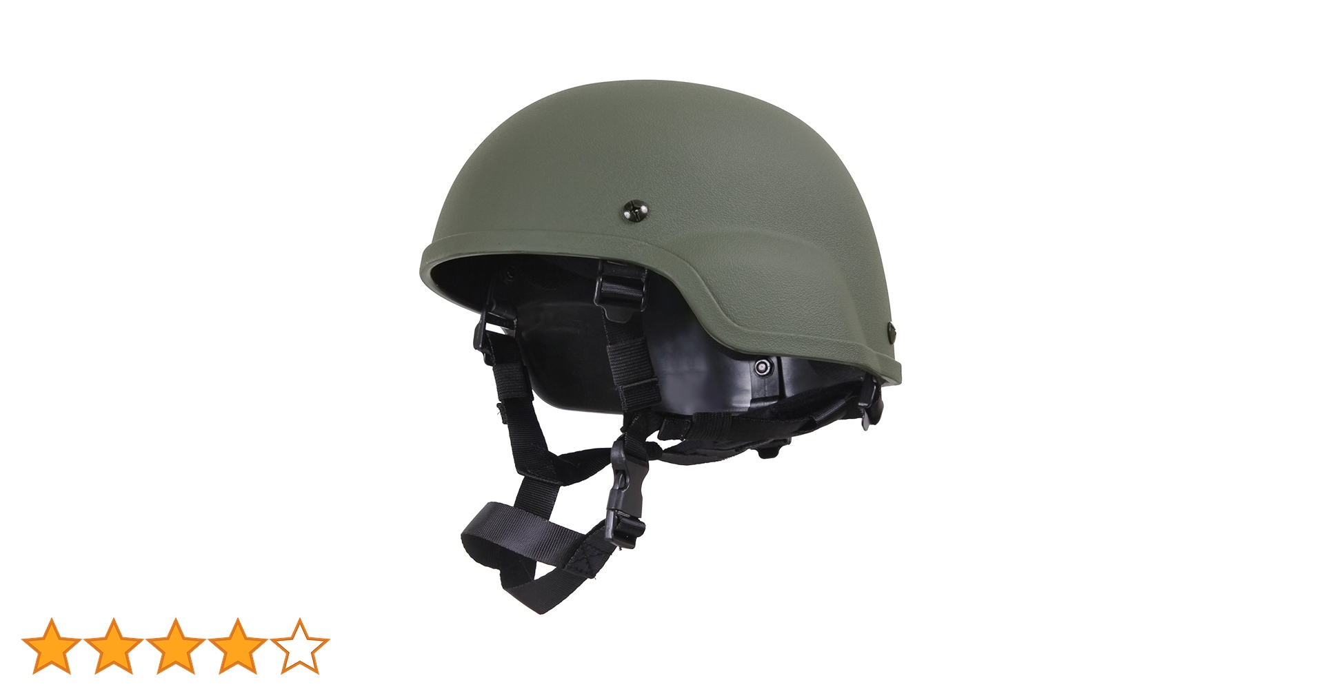 Amazon | ロスコ MICH2000 ミリタリーヘルメット OD レプリカ 1997